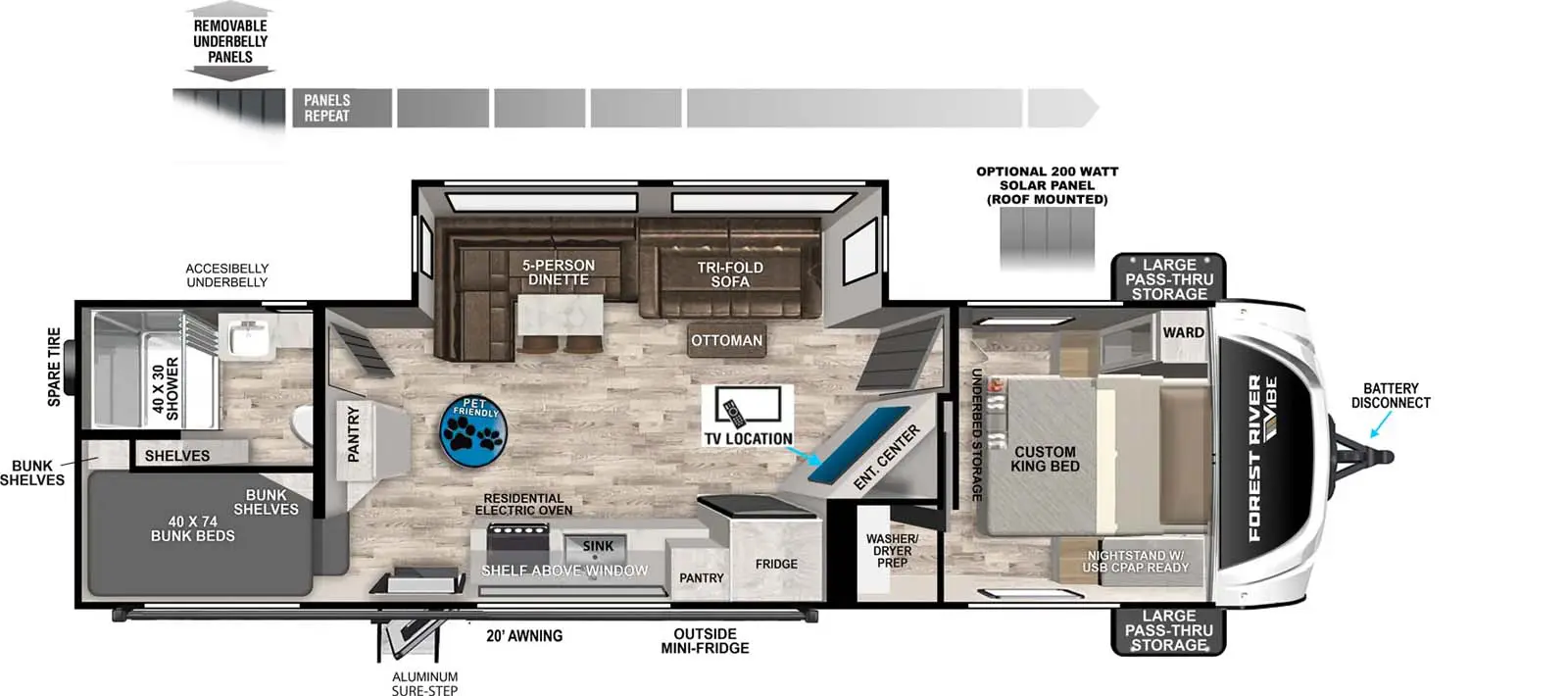 2600BH Floorplan Image